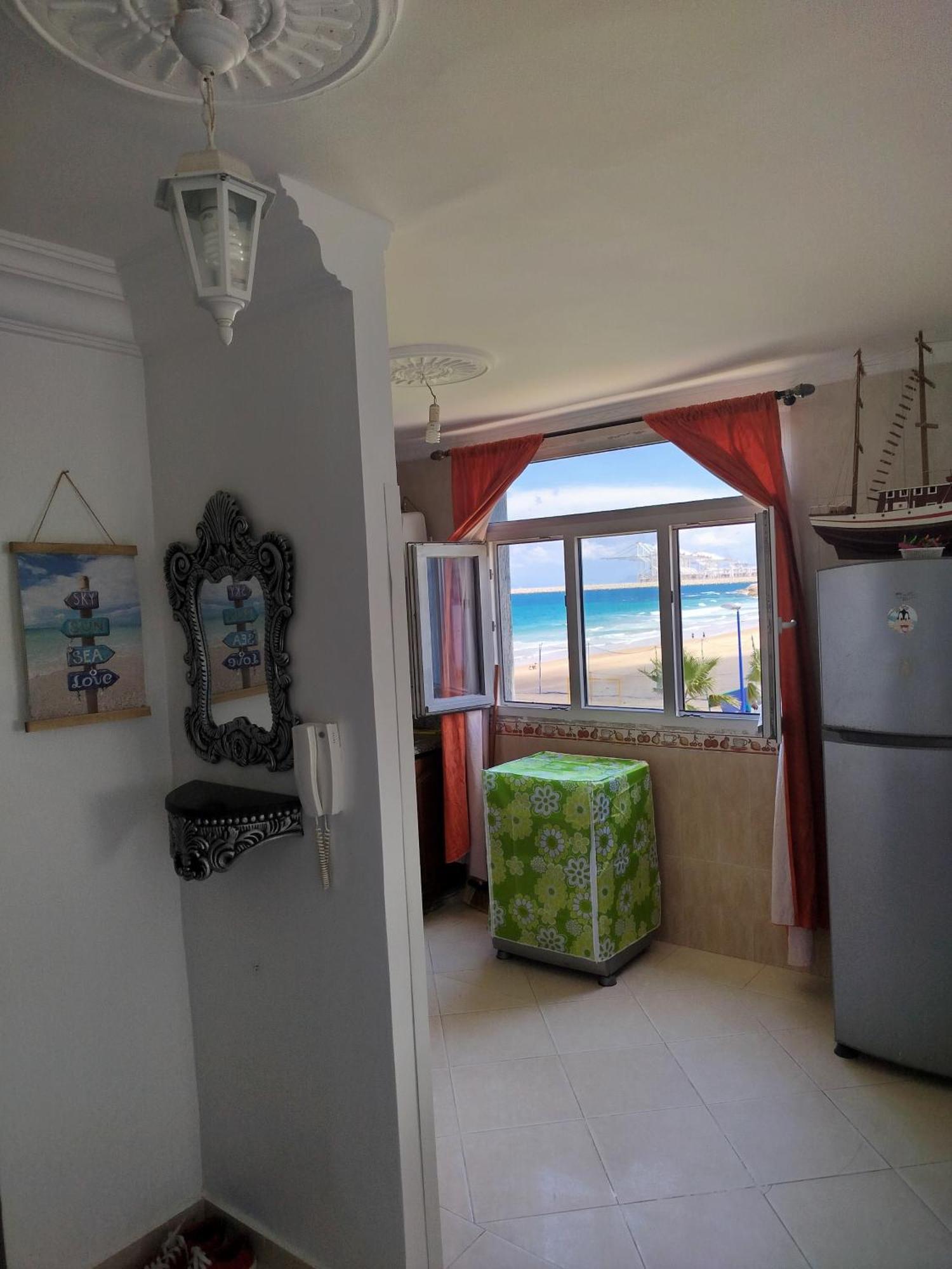 Apartment Corniche Ksar Sgher Ksar es Sghir Bagian luar foto