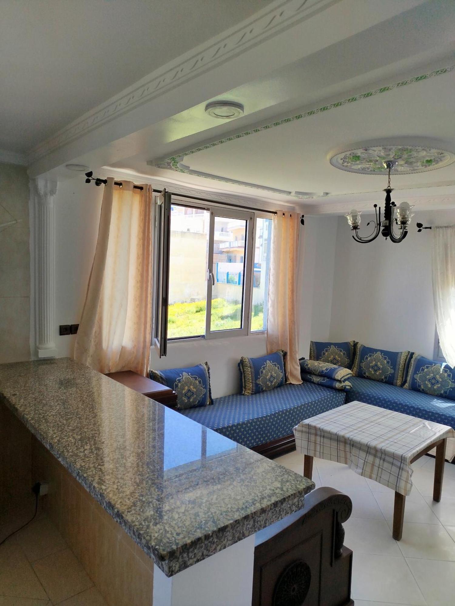 Apartment Corniche Ksar Sgher Ksar es Sghir Bagian luar foto